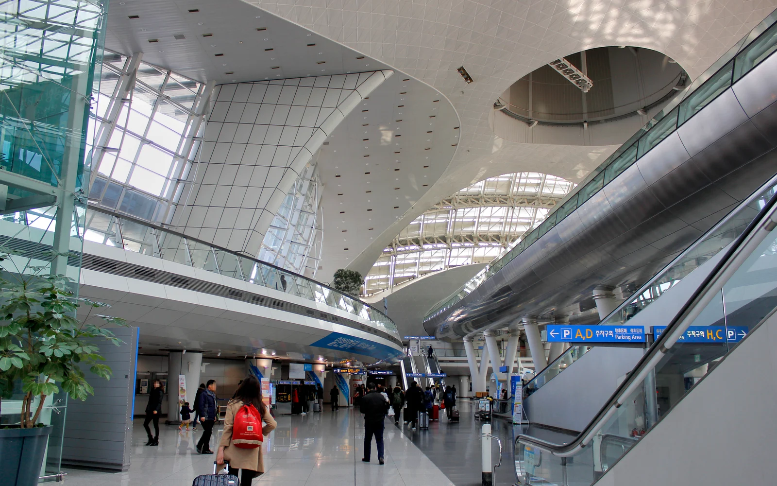 The Transportation Center at Incheon Airport Terminal 1